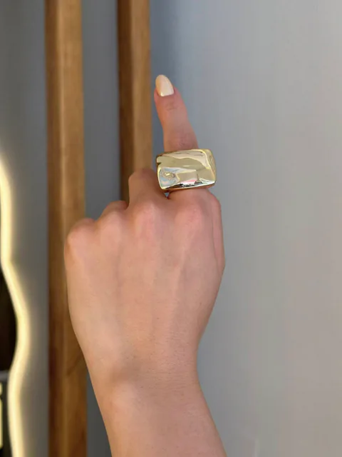 Anillo Rectangular Luz