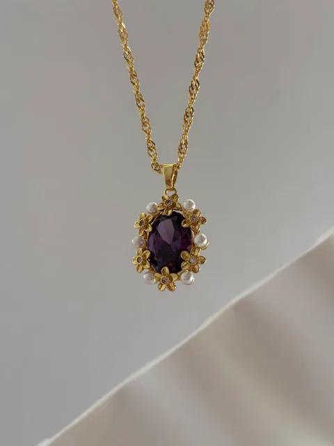 Collar Aura Real Amatista